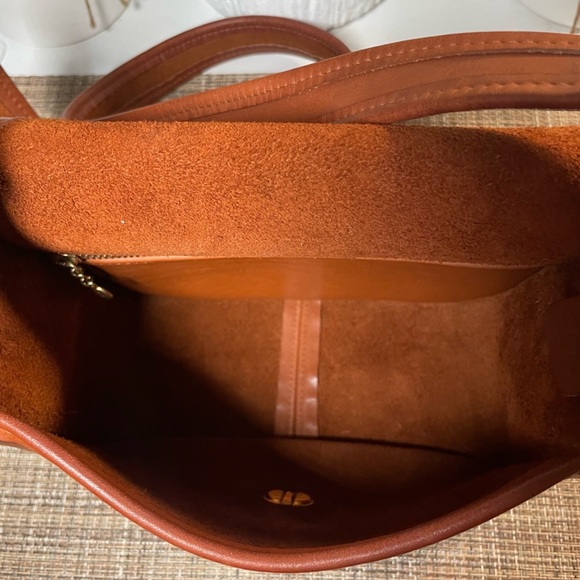 ❤️SOLD❤️Vintage Coach British Tan Legacy Small Flap 9965 - Picture 5 of 9